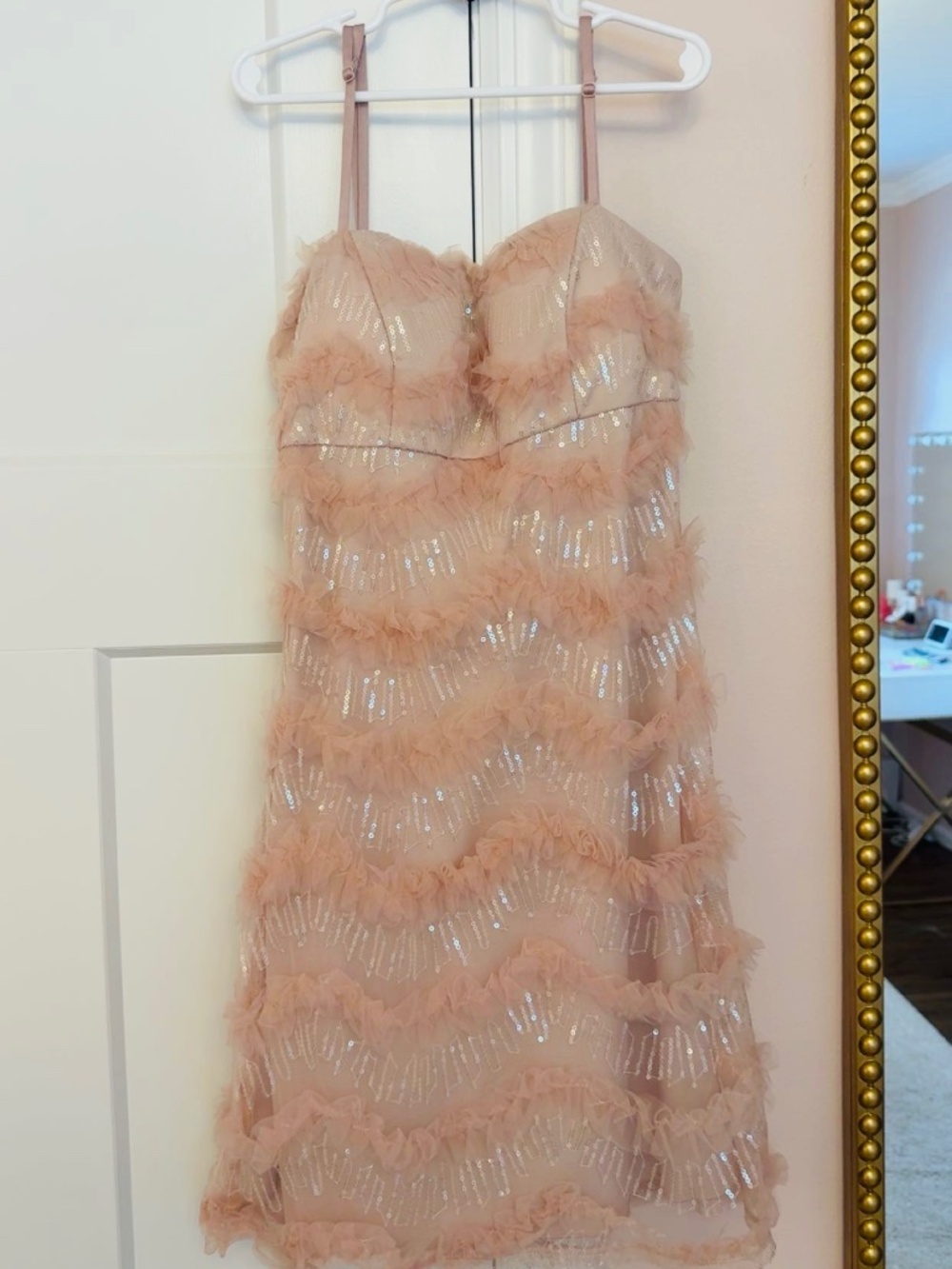 Speechless Pink Sequin Dress